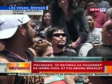 BT: Pacquiao at Bradley, pasok na weigh-in; Pacquiao, 147 lbs. at Bradley, 146 lbs.