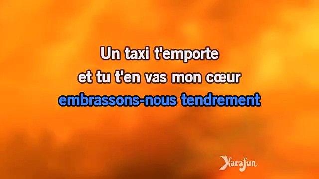 Claude François - Le lundi au soleil KARAOKE / INSTRUMENTAL