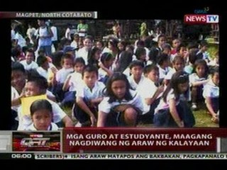 Download Video: QRT: Mga guro at estudyante sa NCotabato,   maagang nagdiwang ng Araw ng Kalayaan