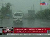 QRT: Masungit na panahon, naranasan sa ilang   bahagi ng Mindanao