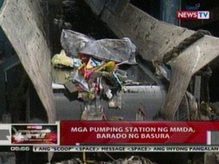 QRT: Mga pumping station ng MMDA, barado ng   basura