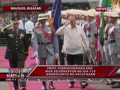 SONA: PNoy, pinangunahan ang mga selebrasyon ng ika-114 anibersaryo ng kalayaan