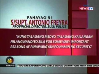 SONA: Jordanian journalist at dalawang pinoy, pinaghahanap sa Jolo