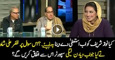 Kia Nawaz Sharif Ko Resign Kardena Chahye.. Watch Zafar Ali Shah s Reply...