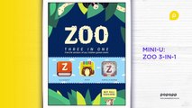 Free iPad game for kids   Mini U  ZOO 3 in 1   Learn English Alphabet with cute animals and have fun