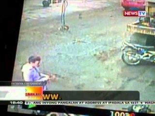 BT: Pagnanakaw sa isang motorsiklo, nakunan ng CCTV (Caloocan)