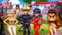 Miraculous Ladybug Kiss Cat Noir - Cartoon Game for Kids - Miraculous Ladybug Full Episode