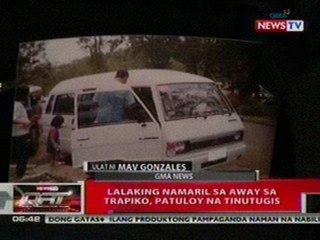 QRT: Lalaking namaril sa away trapiko sa QC, patuloy na tinutugis