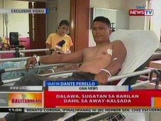 BT: 2, sugatan sa barilan dahil sa away-kalsada sa QC