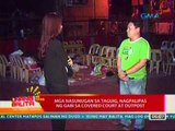 UB: Mga nasunugan sa Taguig, nagpalipas ng gabi sa covered court at outpost