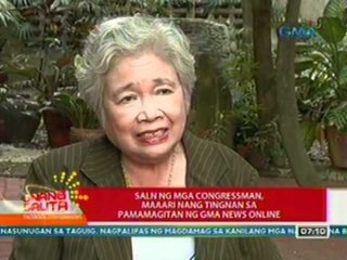 UB: SALN ng mga congresssman, maaari nang tingnan sa pamamagitan ng GMA News Online