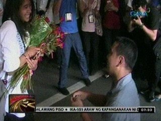 24 Oras: Porter ng NAIA, nagpropose ng kasal sa kasintahang OFW
