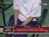 QRT: 2 pulis-Maynila na protektor ng mga menor de edad na mandurukot sa Manila, arestado