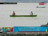 BP: Ilang mangingisda, tuloy ang pagpalaot   sa kabila ng malalakas na alon sa   Camarines Sur