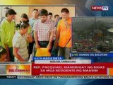 BT: Rep. Pacquiao, namimigay ng bigaas sa mga residente ng Maasim, Sarangani