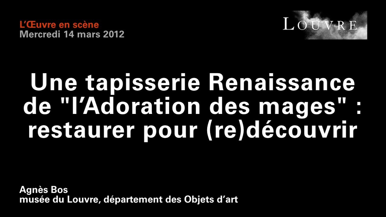 Une tapisserie Renaissance de l’Adoration des mages : restaurer pour (re)découvrir