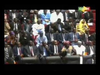 ORTM / Le Chef de l'Etat a pris part à la cérémonie d'Investiture dIdriss Déby