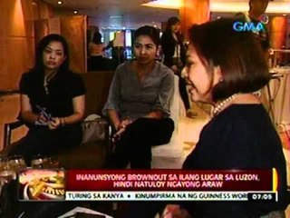 24oras: Inanunsyong brownout sa ilang lugar sa Luzon, hindi natuloy ngayong araw