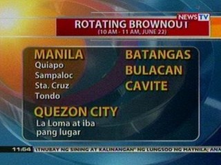 BT: Power interruptions (June 22, 2012)