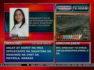 DB: Paghihigpit ng SC sa pagsasapubliko ng SALN, binatikos ni Sen. Escudero