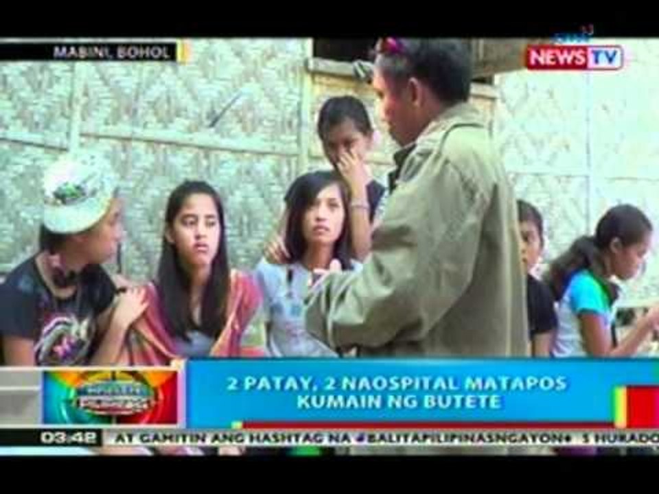 BP: 2 patay, 2 naospital matapos kumain ng butete