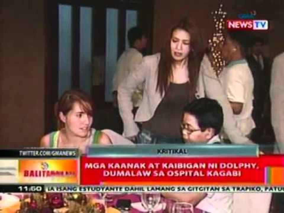 BT: Mga kaanak at kaibigan ni Dolphy, dumalaw sa ospital kagabi