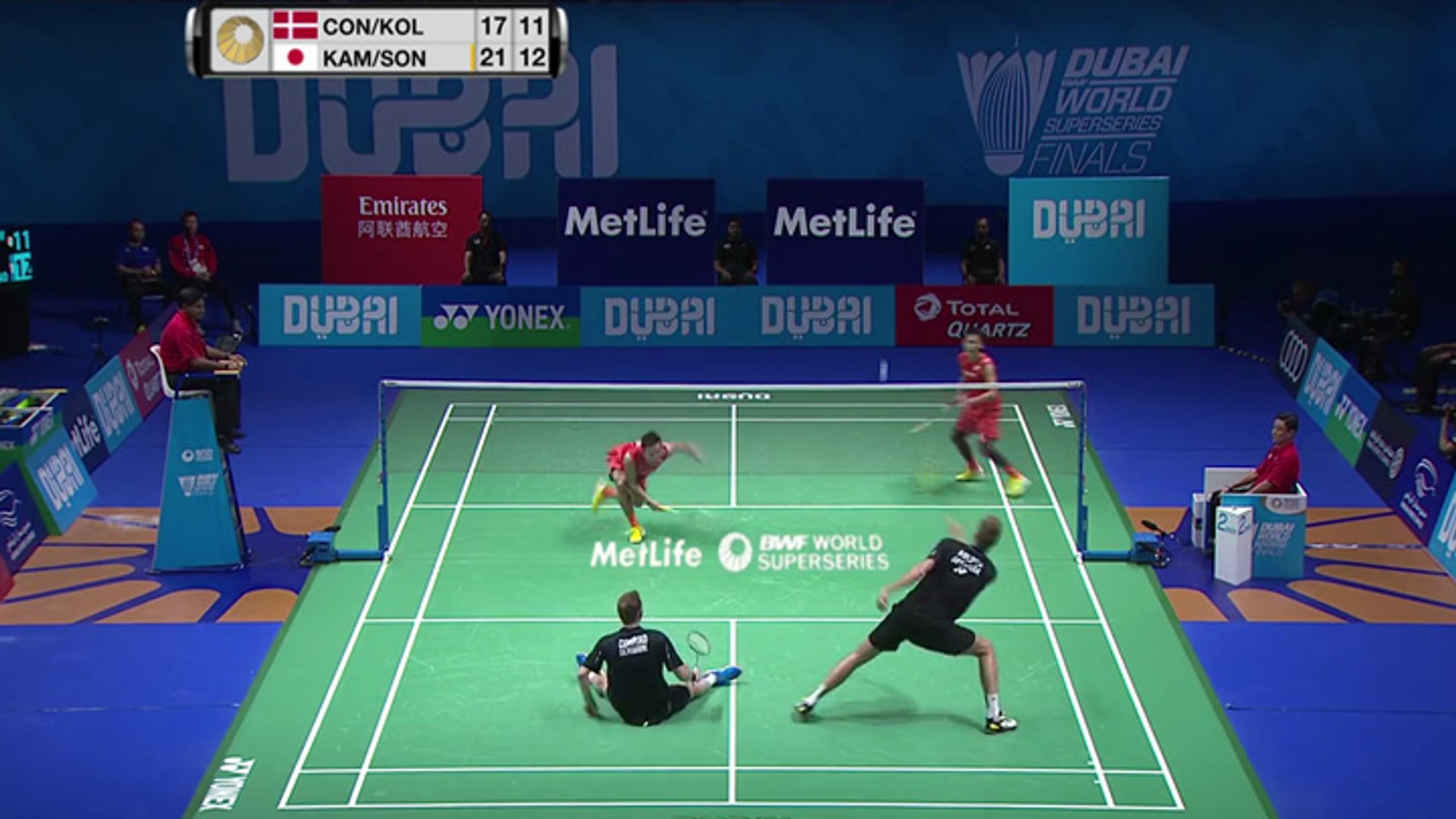 Échange rythmé lors d'un match de badminton - Vidéo Dailymotion