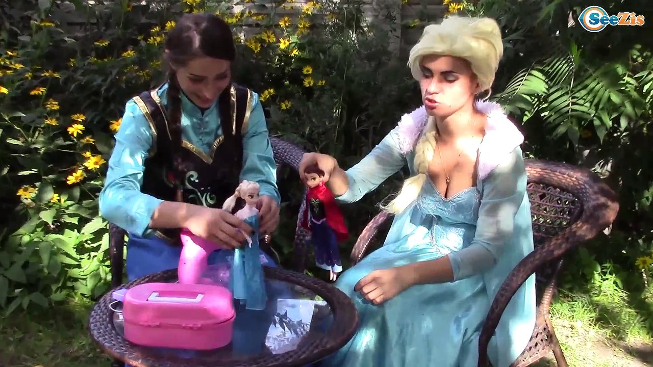 Frozen Elsa’s DRESS! w/ Spiderman Anna Maleficent Hulk Pink Spidergirl! Superhero Fun. Ep. 133