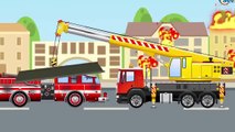 Der Lastwagen und Die Bagger Lehrreicher Zeichentrickfilm Cartoon für Kinder