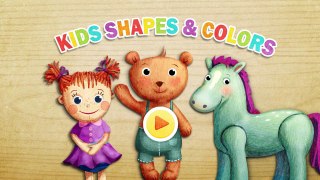 Kids Learn about Shapes and Colors - Intellijoy Educational Games for Kids
