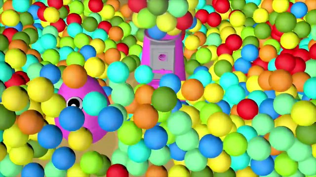 Learn Colors Teeth Brush 3D Teach Colours Compilation Baby Kids Video by Animated Surpri