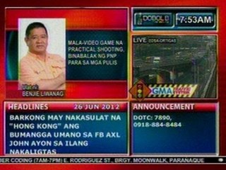 DB: Mala-video game na practical shooting, binabalak ng PNP para sa mga pulis