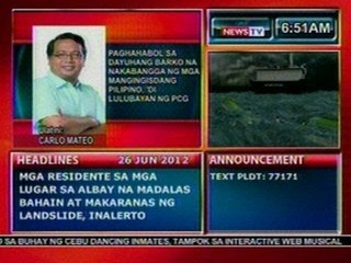 DB: Paghahabol sa dayuhang barko na nakabangga ng mga mangingisdang Pilipino, 'di lulubayan ng PCG