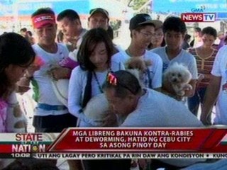 SONA: Mga libreng bakuna kontra-rabies at deworming, hatid ng Cebu City sa Asong Pinoy Day