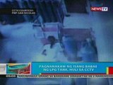 BP: Pagnanakaw ng babae sa LPG tank sa Ilocos Norte, huli sa cctv