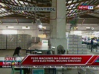SONA: Seguridad sa warehouse ng PCOS machines, todo-higpit