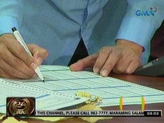 24 Oras: Iba pang maghahatid ng serbisyo sa 2013 elections, idadaan sa bidding
