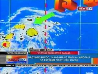 NTG: Cagayan at Isabela, signal number 1 na