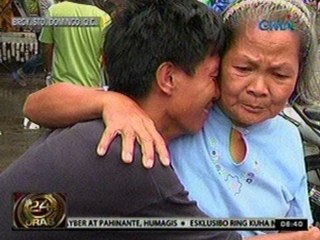 24 Oras: Padre de pamilya ng mag-iinang nasawi nang matabunan ng buhangin, naghihinagpis