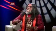 swami om fight at News nation studio __ women slap swami om __ swami om beaten to death