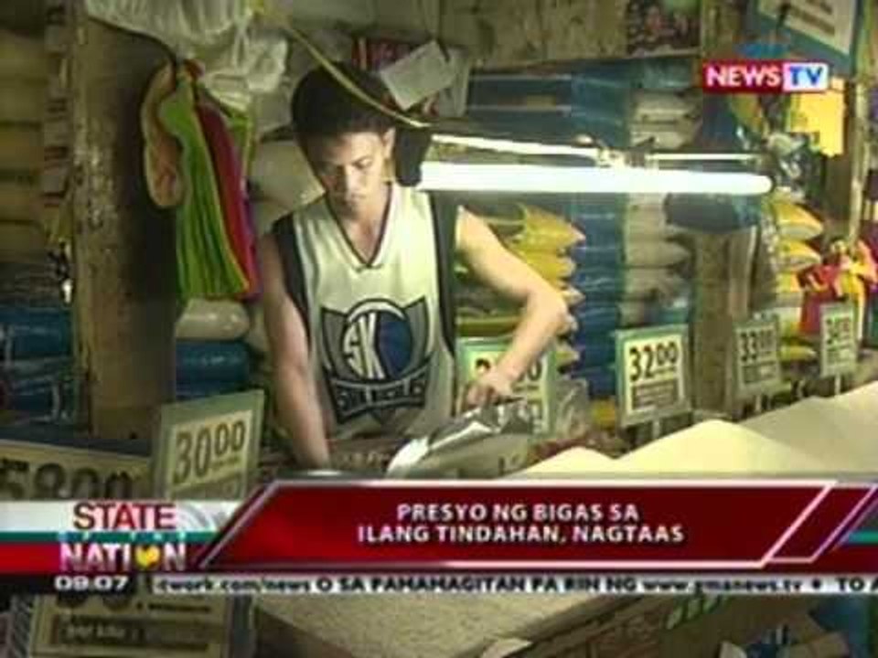 SONA: Presyo ng bigas sa ilang tindahan, nagtaas