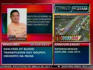 DB: Pagtutok ng NDRRMC sa mga lugar na maaaring apektado ng bagyong Dindo, nagpapatuloy