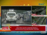 UB: Mga pag-ulan sa Metro Manila, nagdudulot ng matinding trapiko