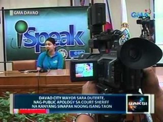 Saksi: Davao city Mayor Sara Duterte, 'di pinarusahan ng DILG dahil sa kawalan ng pormal na reklamo