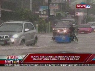 SONA: Ilang bahagi ng Ilocos Norte, binaha