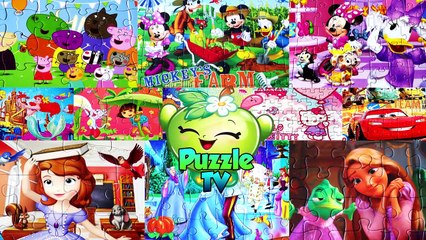 Dory Nemo Puzzle Disney Games Rompecabezas 49 pieces Puzzles Jigsaw Kids Learning Toys