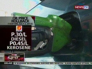 QRT: Oil Price rollback (July 2, 2012)