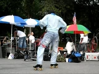 Disco Roller In Central Park
