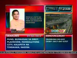 DB: Rescue units ng PNP, nakaalerto para sa disaster response