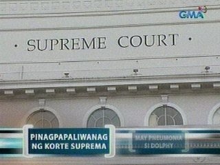 Saksi: Korte Suprema, pinagpapaliwanag ang JBC